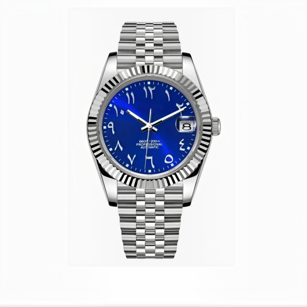 DateJust Blue Arabic Dial