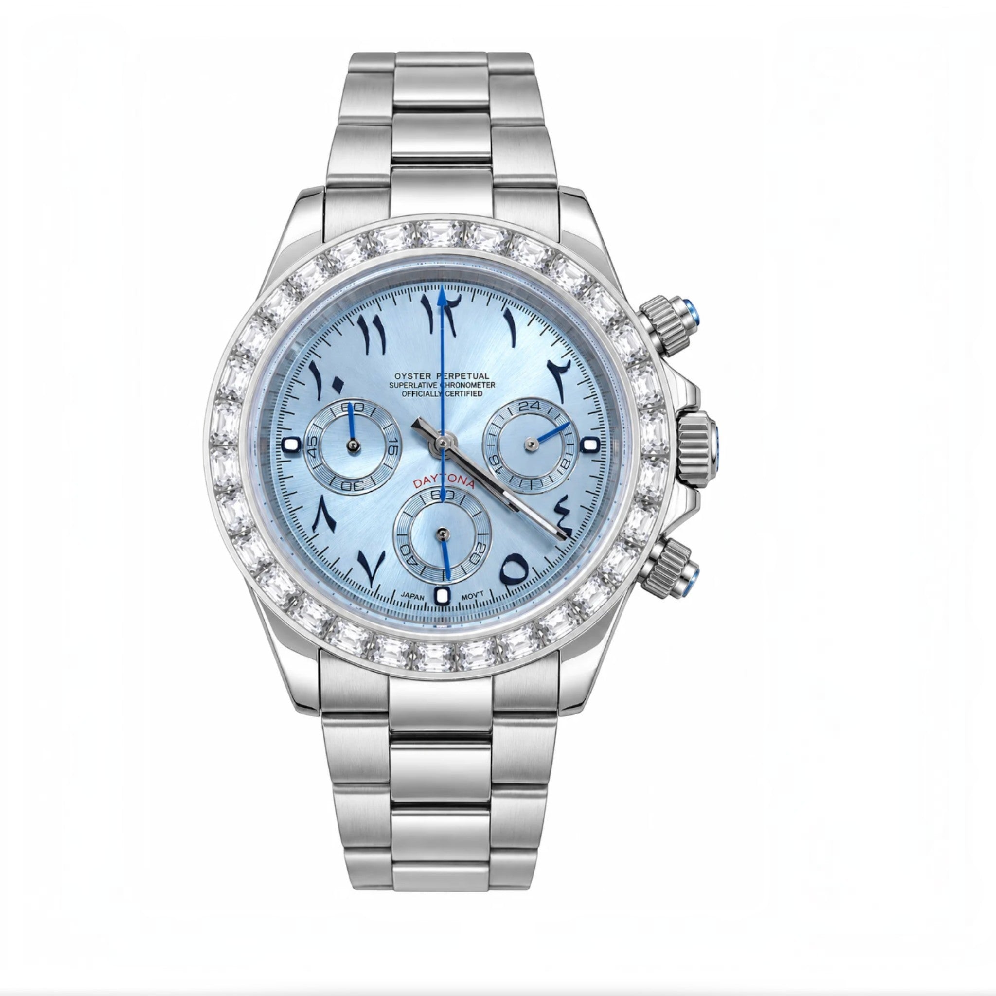 Daytona Platinium Blue Arabic Dial