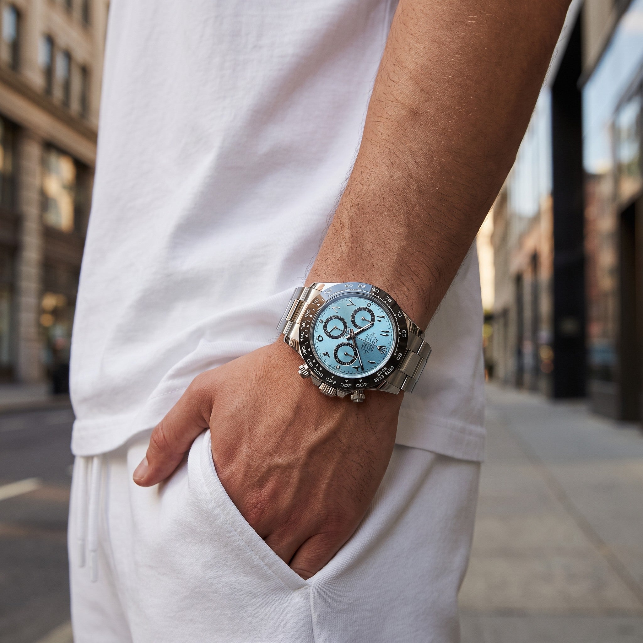 Daytona Blue Arabic Dial