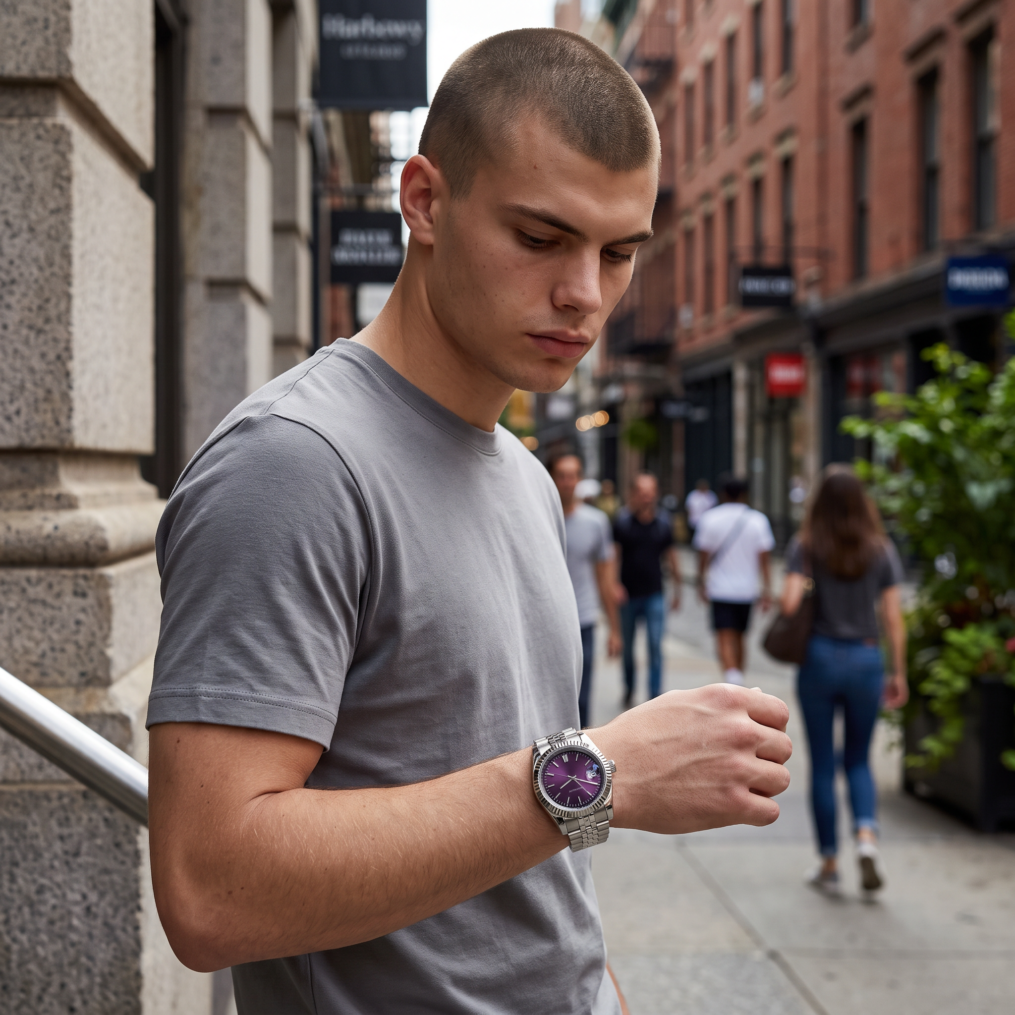 DateJust Purple