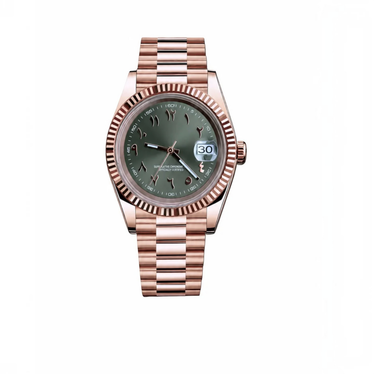 DateJust Rose & Olive arabic Dial