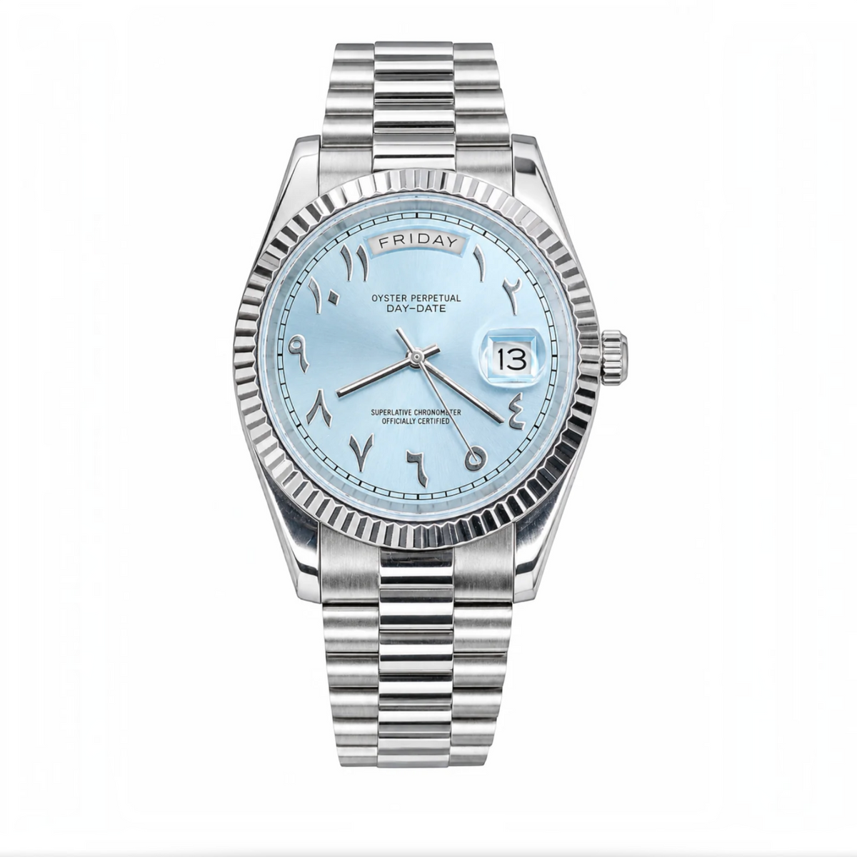 DayDate Blue Arabic Dial