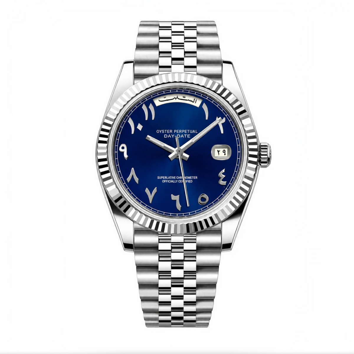 DayDate Royal Blue Arabic Dial