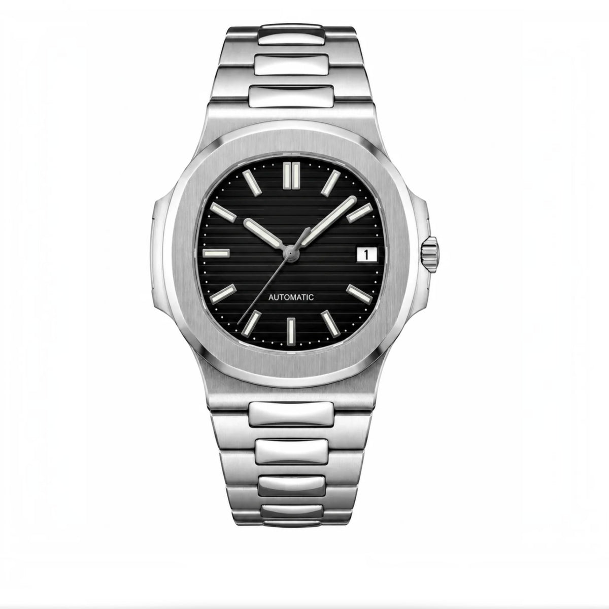 Nautilus Black & Silver